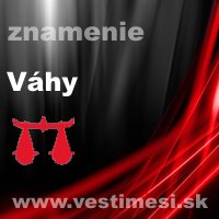 horoskop váhy