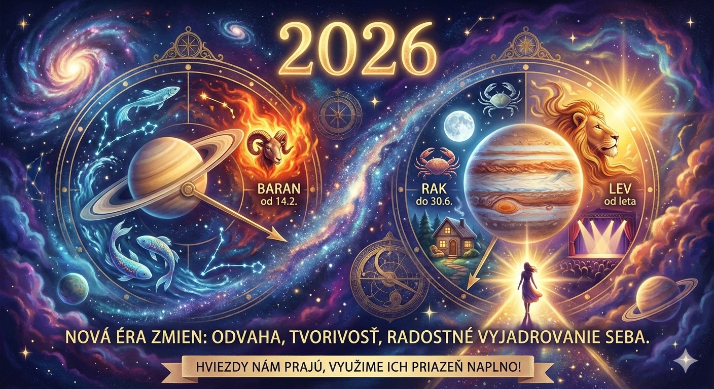 Horoskop na rok 2026 - Čo nám sľubujú hviezdy?
