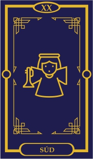 tarotová karta Súd