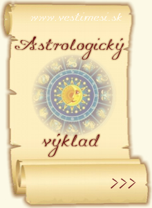 Astrologický výklad - astrologický horoskop - astrologická veštba